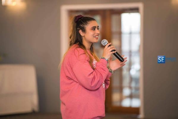 Muskan at a community event (photo 15 of 25)